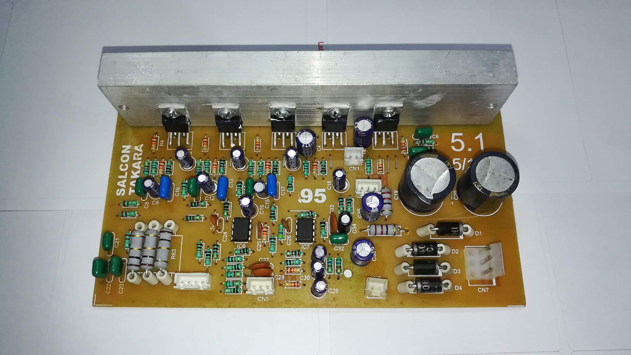 5 1 Home Theater Audio Amplifier Board Diy Cart