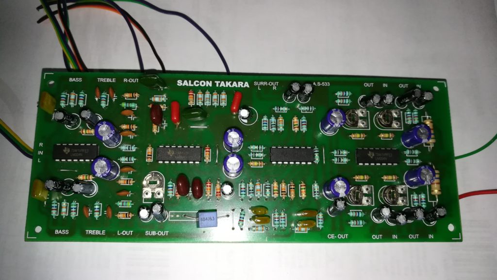 Hi-Fi 5.1 Prologic Decoder PreAmp Kit Audio Board Home Theatre – Diy Cart